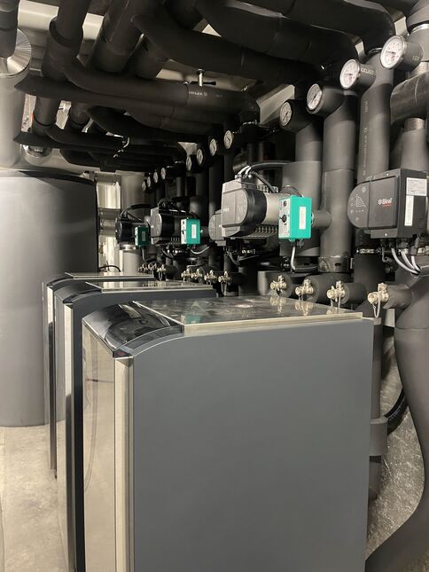 Grundwasserwärmepumpe BRUSA Sennwald. (Foto: BRUSA Technology AG)